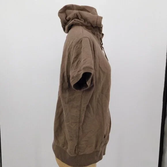 Lot Of 2 Sonoma Womens Hooded Short Sleeve Sweatshirt And Cardigan Sweater XL - Picture 12 of 16